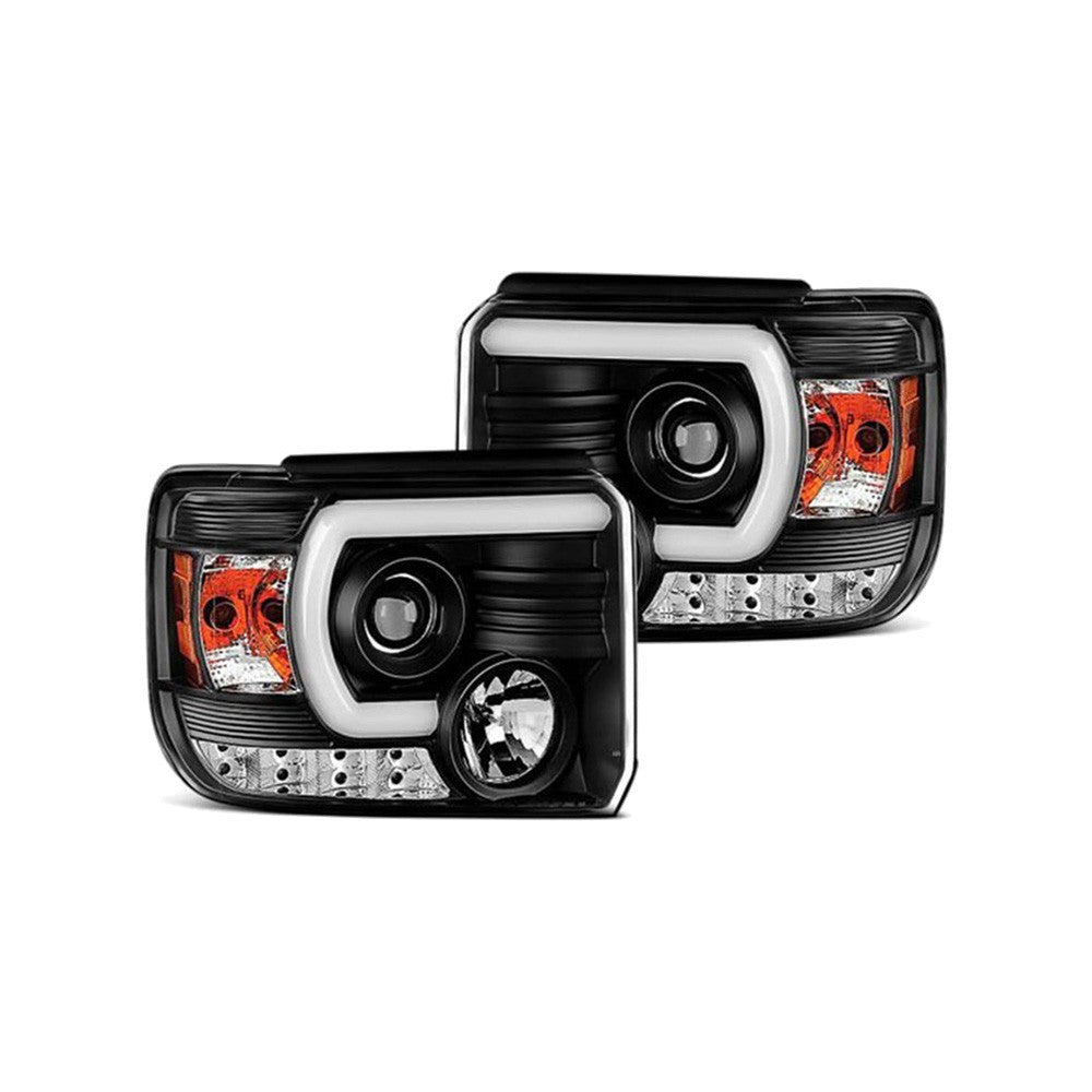 Black Projector Headlights