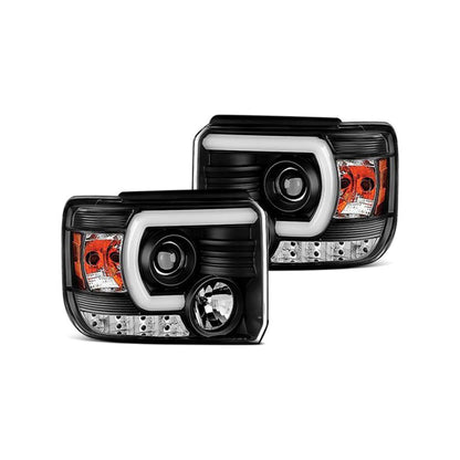 Black Projector Headlights