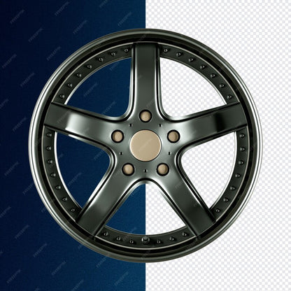 4-Pack 22.9 6X139.7 Rpc H628 SMF ET27 CB Wheels