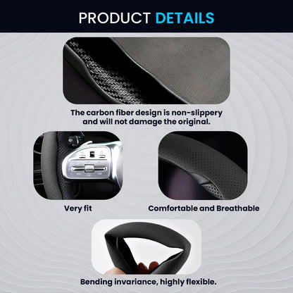 Black Steering Wheel Grip