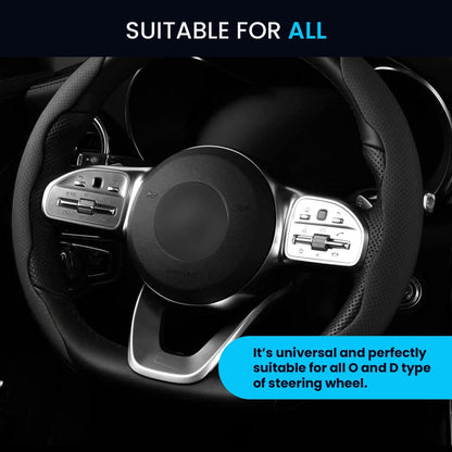Black Steering Wheel Grip