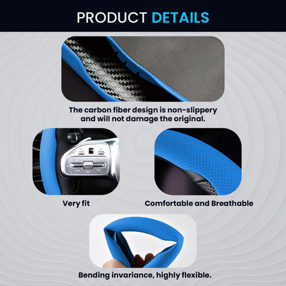 Blue Steering Wheel Grip