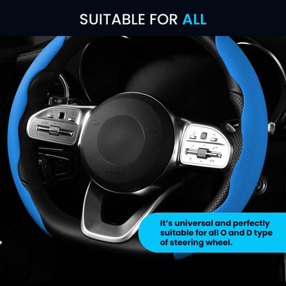 Blue Steering Wheel Grip